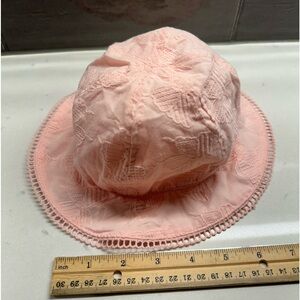 Blush Mauve Butterfly Sun Bonnet